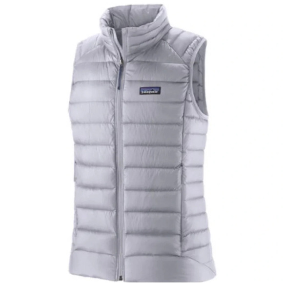 Patagonia Women's XL Down Sweater Vest Puffer Puff Herring Grey NWT - Picture 6 of 10